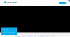 Desktop Screenshot of estateagents-websites.com